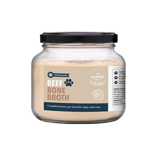 Pet Beef Bone Broth | The Harvest Table