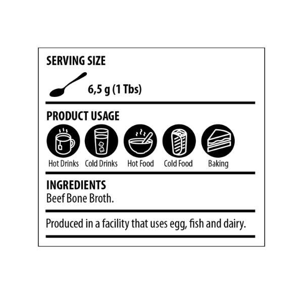 Instantly Dissolving Bone Broth | The Harvest Table