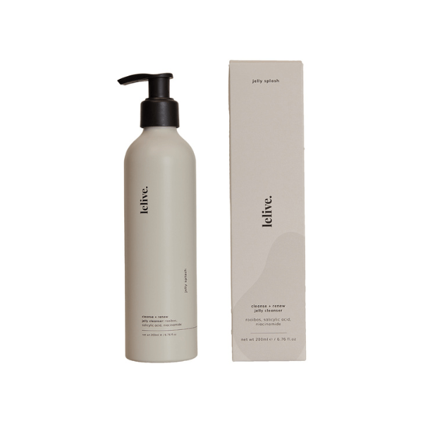 Lelive rooibos + aloe jelly cleanser | The Harvest Table