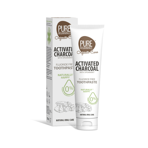 Pure Beginnings Activated Charcoal Toothpaste